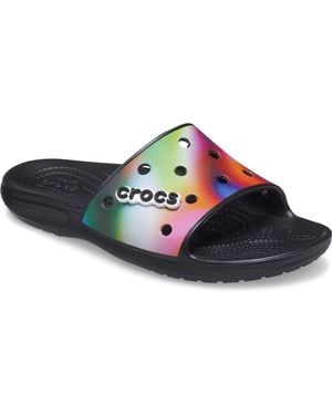 Crocs™ And Classic Slide Sandals - Nero