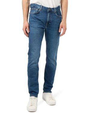 Tommy Hilfiger Core Bleecker Mid Blue Mw0mw39041 Slim