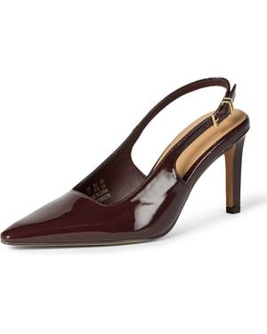 Amazon Essentials Slingback Heels - Brown