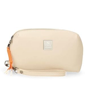 Pepe Jeans Bea Bolso de o Beige 20x11x4 cms Piel sintética - Neutro