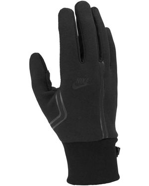 Nike Tg Tech Fleece Handschoenen Voor Black/black/black S - Zwart