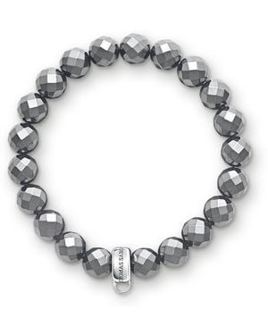Thomas Sabo S-Bracelet Charm Club 925 Sterling Hématite - Métallisé