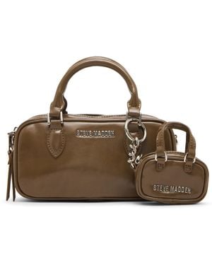 Steve Madden Hudsen Mini Satchel - Brown