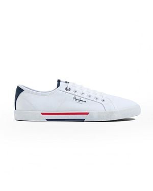 Pepe Jeans Brady Basic Sneak - White