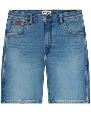 Wrangler Texas Denim Shorts - Blue