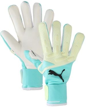 PUMA Future Pro Hybrid Ederson Goalkeeper Gloves Size 10 - Blue