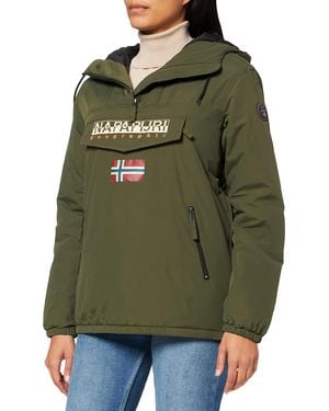 Napapijri Shade Winter With Pockets W Anorak - Green