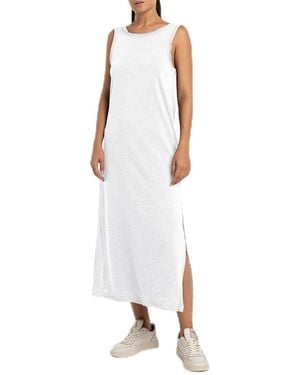 Replay Cotton Dress - White