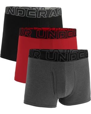 Under Armour 3-pack Performance Cotton Boxer Brief - Black