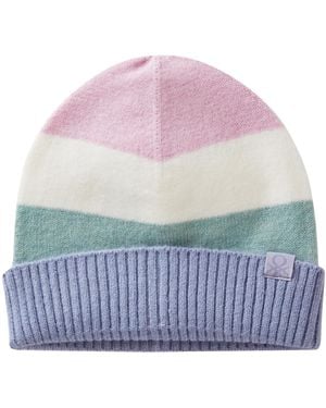 Benetton Berretto in Maglia - Viola