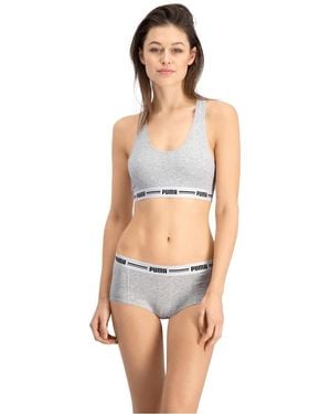 PUMA Iconic Racerback Top - Grigio