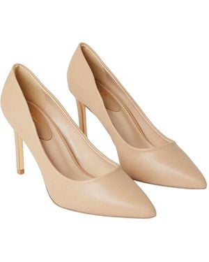 Dorothy Perkins Wide Fit Dash Pointed Court Shoes - Natural