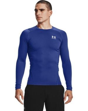 Under Armour S Hg Armour Comp Long-sleeve T-shirt - Blue