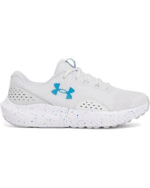 Under Armour Distant Gray/halo Gray/ether Blue - White