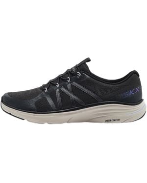 Skechers D'lux Comfort 2.0 Victory Sneaker - Zwart