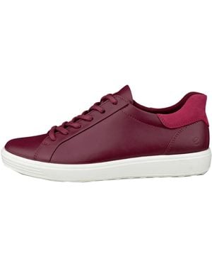 Ecco Soft 7 W Low Shoes - Red