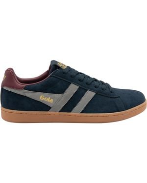Gola Uomo Equipe II Suede Scarpe - Blu