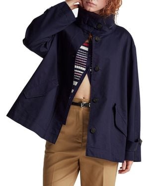 Benetton Giubbino 2qjydn07y Jacket - Blue