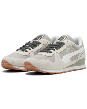 PUMA Rx 737 Vintage Update Trainers Uk 9.5 Beige - White