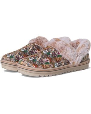 Skechers Hands Free Slip-ins Bobs Cosy Kiss Slipper - Multicolour