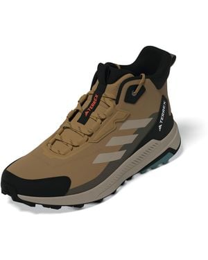 adidas Terrex Anylander Mid Hiking Shoes - Brown