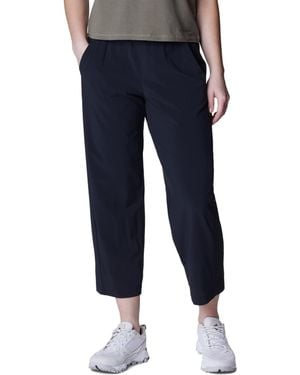 Columbia Anytime Flex Capri Hiking Pants - Blue