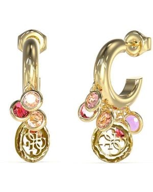 Guess Oorbellen Voor Roestvrij Staal Jube05095jwygfc - Metallic