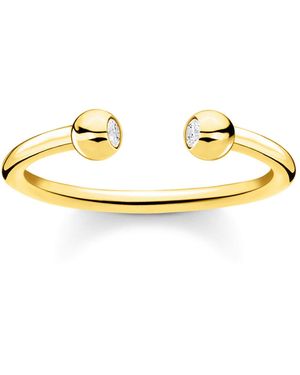 Thomas Sabo 051-14 - Anello da donna in argento Sterling - Bianco