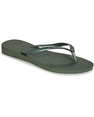 Havaianas Slim, Stylish, Durable And Versatile Flip-flops, With Textured Sole For Grip And Support, - Green