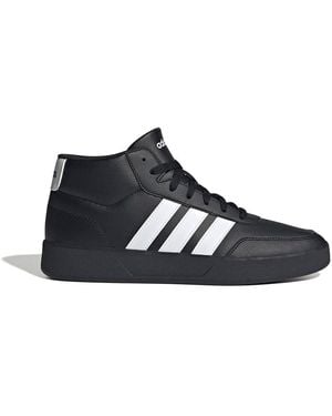 adidas Breaknet Mid Trainers Uk 6.5 Black