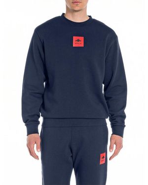 Replay Men's Cotton Sweatshirt - Blue