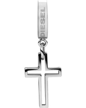 DIESEL Earring For Steel - White