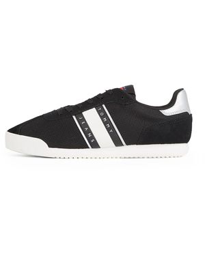 Tommy Hilfiger Donna Sneakers da Runner Profile Profilo Basso - Nero