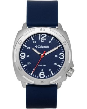Columbia Delta Ridge Quartz Blue Dial/blue Silicone Css17-004