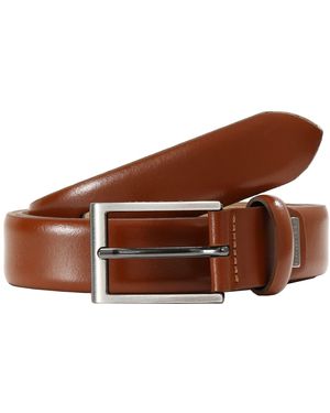 Bugatti Men's Belt 3.0 W115 Cognac - accorciabile - Marrone