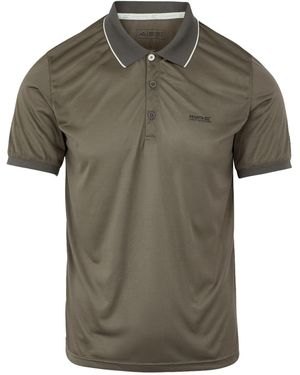 Regatta Shirt Kurzarmshirt Funktionsshirt Poloshirt Remex II - Grün