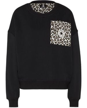 Converse Felpa da donna - Nero