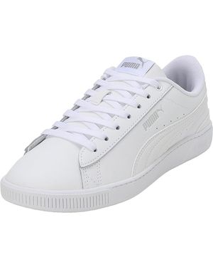PUMA Chaussure Sneakers En Cuir Vikky V3 - Blanc