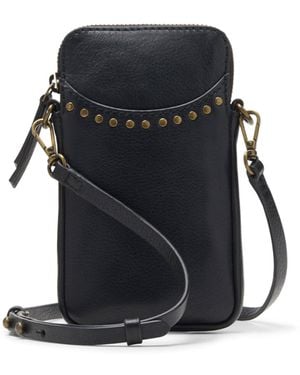 Clarks Utility Phone Leather Accessories - Black