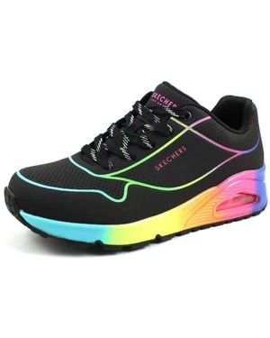 Skechers Uno- Pop of Sunshine - Nero