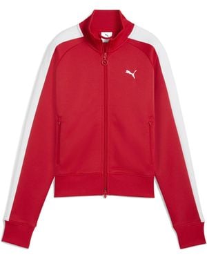 PUMA Giacca sportiva corta da donna T7 Always ON - Rosso