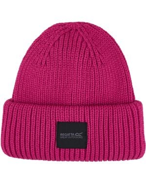 Regatta S Connora Fisherman Winter Beanie - Red