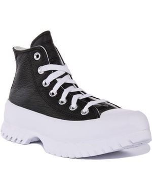 Converse Chuck Taylor All Star Lugged 2.0 Leather Trainer - White
