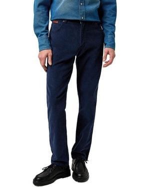 Wrangler Texas Slim Trousers - Blue