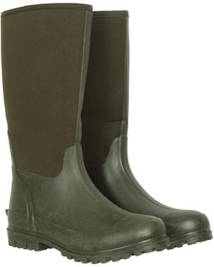 Mountain Warehouse Mucker -Gummistiefel Khaki -Schuhgröße 42 EU - Grün