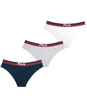 Fila Mutande Donna Cotone - Blu