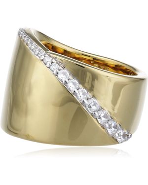 Esprit Ring 925 Sterling Zilver Gerhodineerd Zirkonia Phanes Elrg92408b1 - Metallic