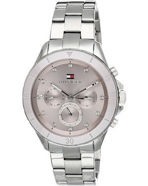 Tommy Hilfiger Horloge Analoog Kwarts Met Roestvrijstalen Armband 1782706 - Grijs