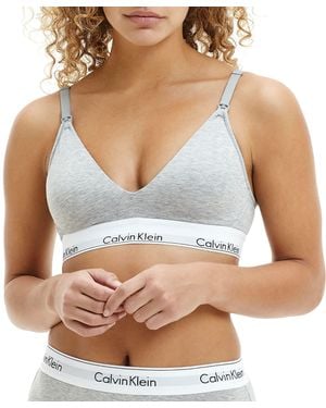 Calvin Klein Reggiseno Core Maternity Bralette - Grigio