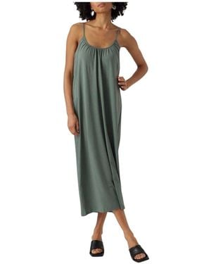 Vero Moda Vmluna Noos Singlet Ankle Dress - Green
